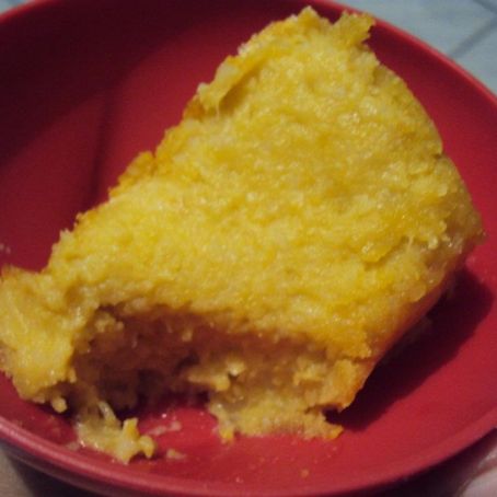 Bolo cremoso de milho