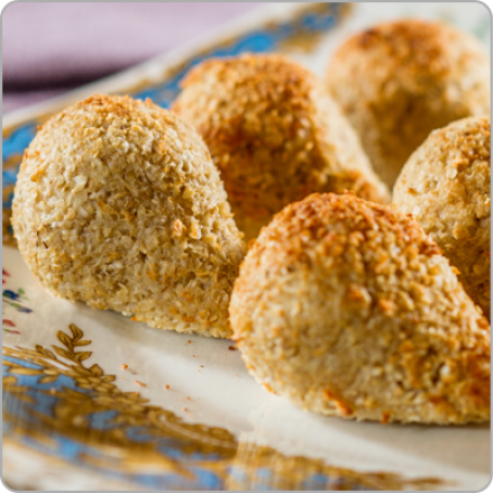 Coxinha  Light assada