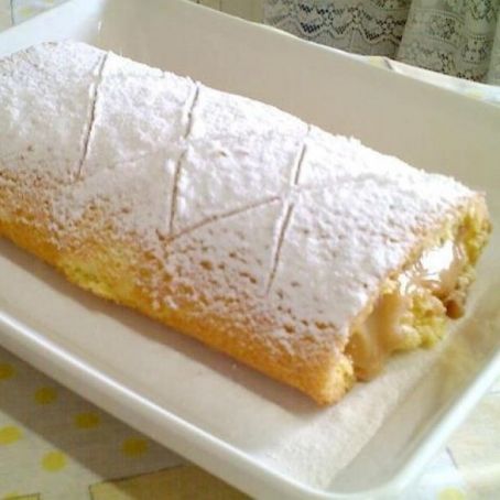 Rocambole de Doce de Leite