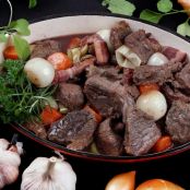 Boeuf Bourguignon (Cozido de Carne de Boi ao Vinho Tinto)