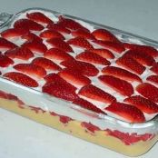 Torta gelada de morango