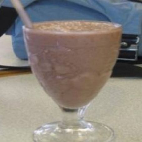 Milk shake de chocolate
