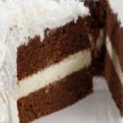 Bolo de chocolate e musse de limão