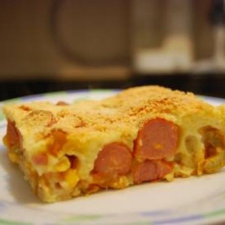 Cachorro quente de forno