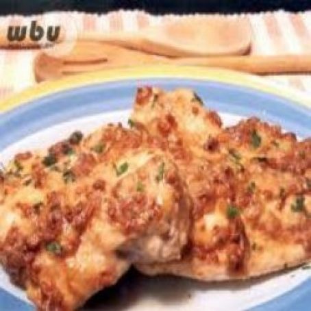 Frango assado com creme de cebola e maionese