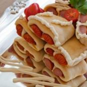 Enroladinho de salcicha