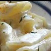 Molho Cremoso de queijo e manjericão