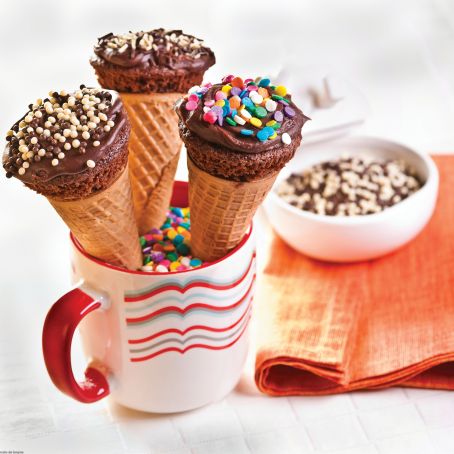 Cupcake na Casquinha