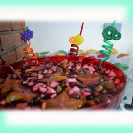 Ponche de Frutas sem álcool