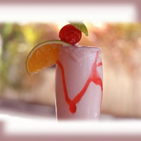 Coquetel de morango sem Álcool