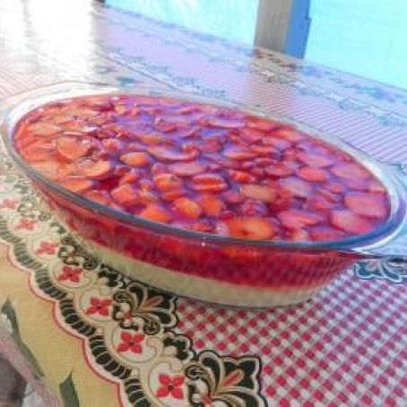 Sobremesa de morango