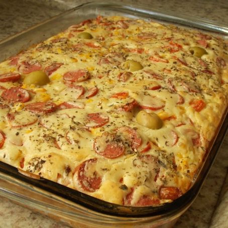 Pizza de liquidificador