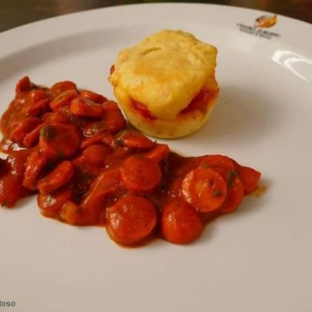 Cachorro quente ao forno