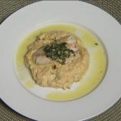 Peixe com Purê de Banana