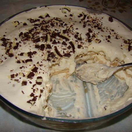 Torta com Bolacha Maria