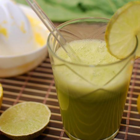 Suco de couve e Limão