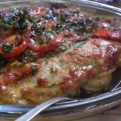 Filé de peixe ao forno