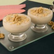 Mousse de Nozes com chantily