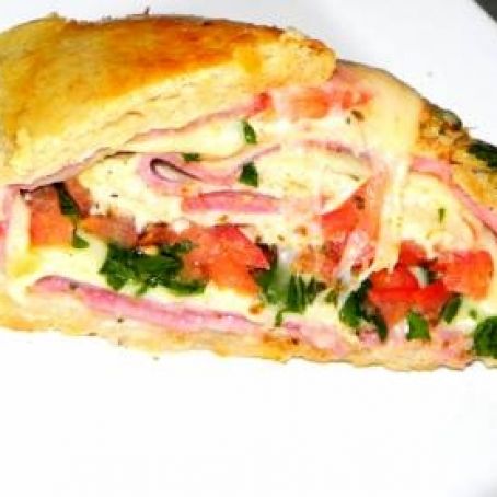 Enrolado de Presunto e Queijo