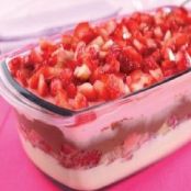 Delicia gelada de morango