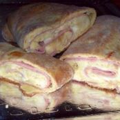 Pão recheado com presunto