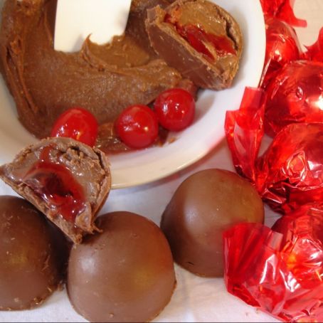 Trufas Recheadas com Brigadeiro e Cereja II