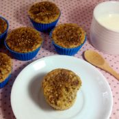 Bolinho de banana e aveia