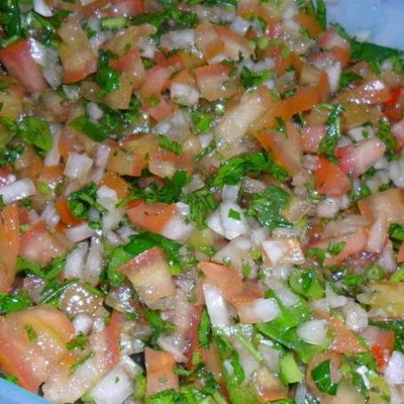 Vinagrete para churrasco