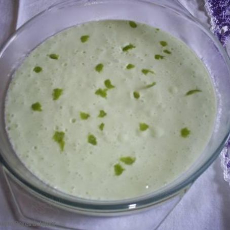 Mousse cremoso de limão