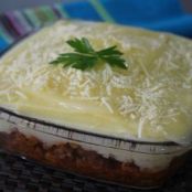 Escondidinho de carne moída e batata