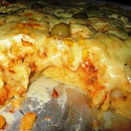 Pizza Rápida de Liquidificador