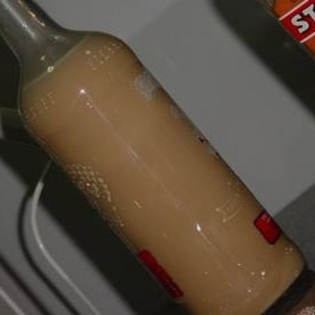 Bebida tipo Amarula caseira