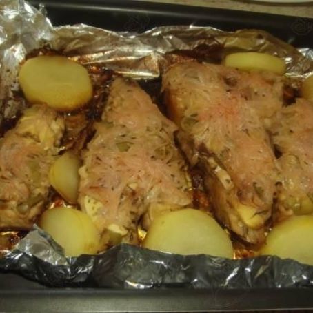 Filé de salmão ao forno