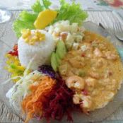 Estrogonofe de Camarão