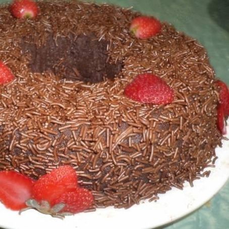 Brigadeirão rápido e fácil