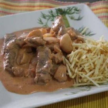 Strogonofe de Carne