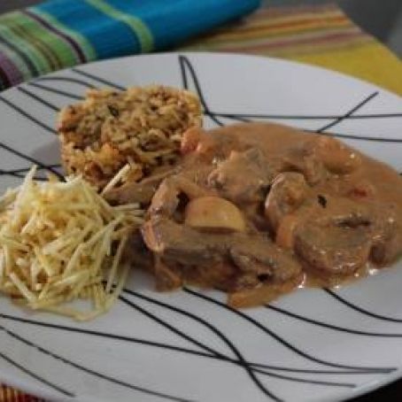 Estrogonofe de Carne