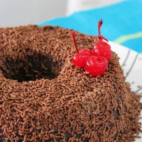 Brigadeirão de microondas