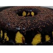 Bolo de laranja de microondas