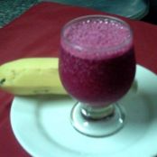 SUCO DE BETERRABA COM BANANA