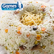 Anel de Arroz com Legumes com Cavalinha Gomes da Gosta