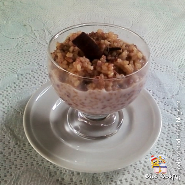 Arroz doce cremoso