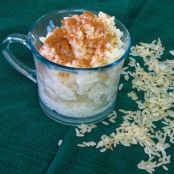 Arroz doce de micro-ondas