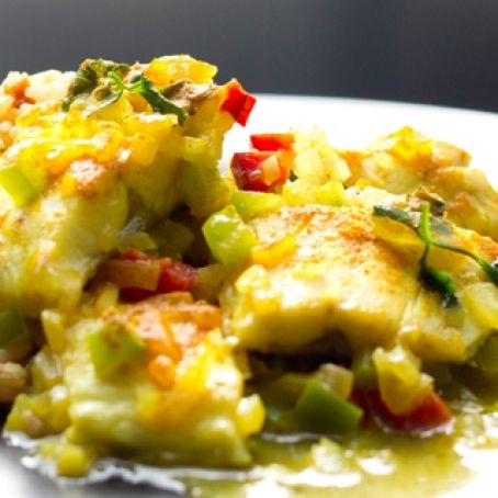 Robalo ao molho de manga