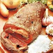 Picanha do avesso com queijo