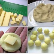 Bolinha de Queijo - Etapa 1