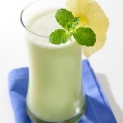 Suco de Abacaxi com Hortelã