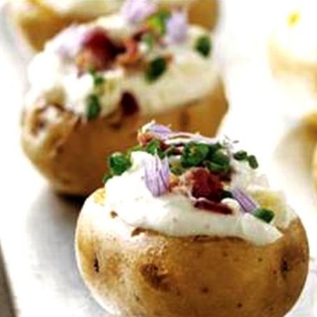 Batata bolinha recheada