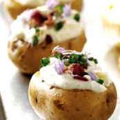 Batata bolinha recheada