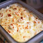 Batata Gratinada ao Creme de Queijo